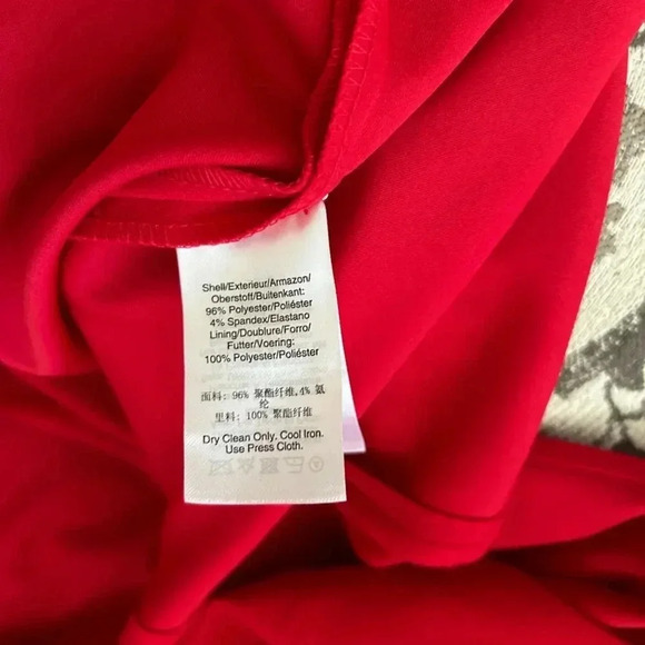 Gorgeous Donna Karan Red Cocktail/Party Dress - Picture 7 of 7